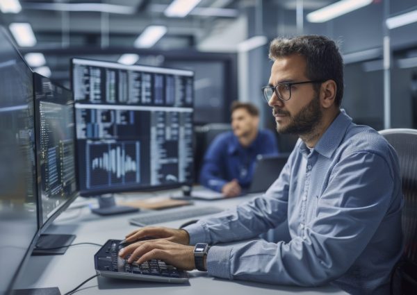 engineering worker in the workflow --chaos 20 --ar 16:9 Job ID: 9f87b30c-ab9a-44d3-a1b1-a9084c4814de